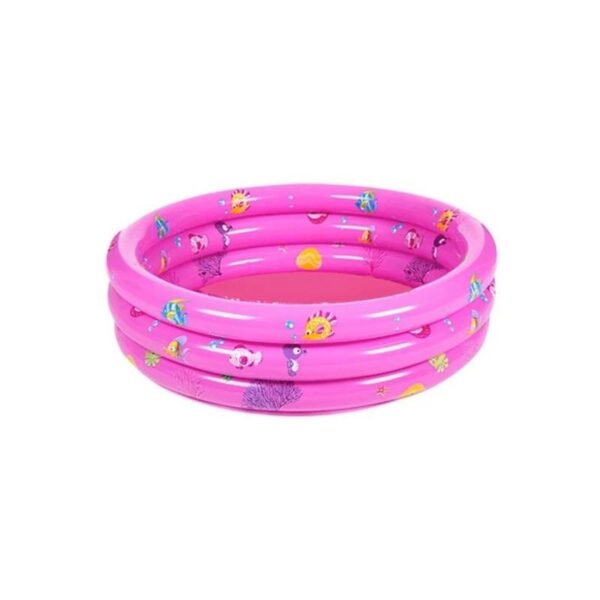 PISCINA INFLABLE REDONDA DE 1.40M ROSADA
