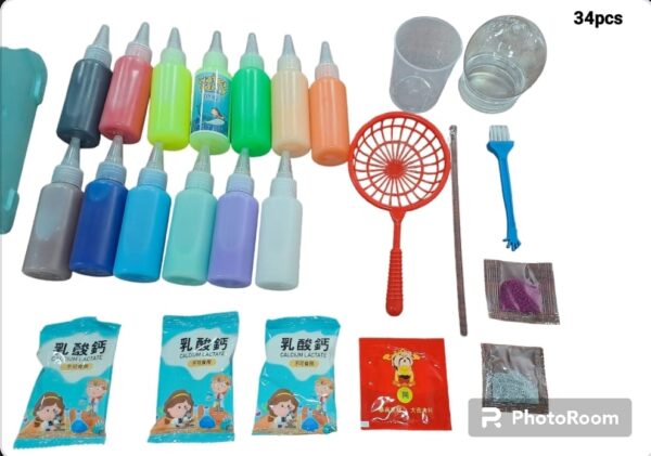 KIT DE GEL MAGICO PARA FIGURAS 3D BAJO EL AGUA DE 13 GEL - Imagen 3