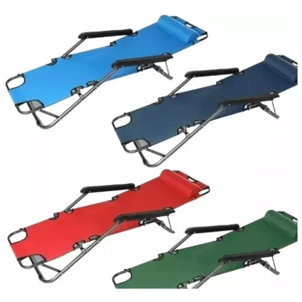 SILLA  REPOSERA  Plegable ROJA - Imagen 4