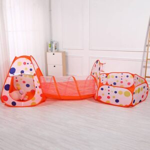 CARPA TUNEL PARA NIÑOS NARANJA