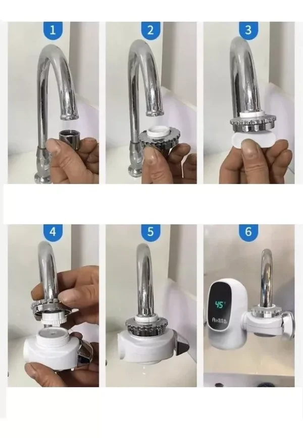 CALENTADOR  CON FILTRO DE AGUA PARA LAVAPLATOS - Imagen 2