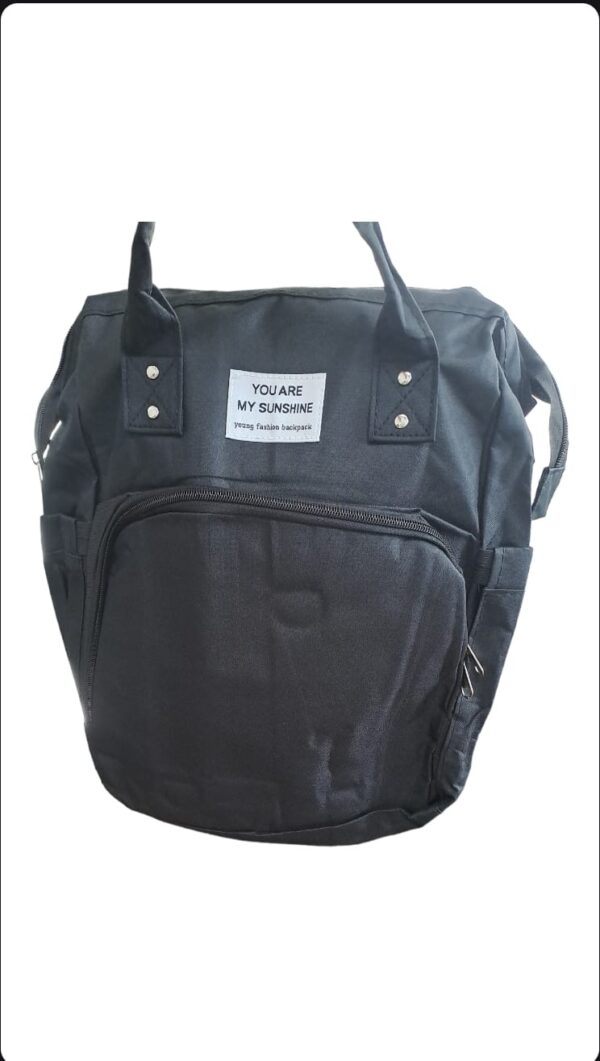 MOCHILA PORTATIL 3 EN 1 PARA BEBES NEGRO