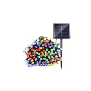LUZ LED DE NAVIDAD SOLAR DE 11M MULTICOLOR