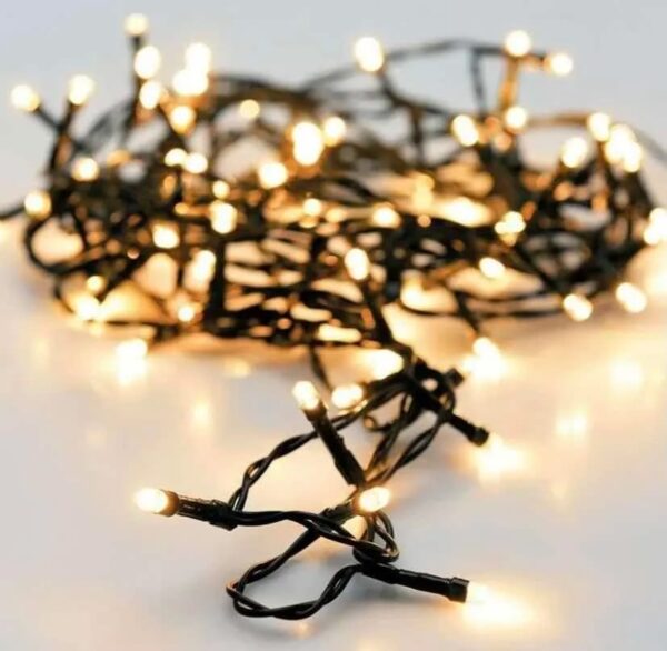 LUZ LED DE NAVIDAD ELECTRICA 13 METROS CALIDA