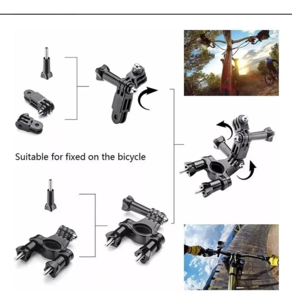 KIT GO PRO DE 51 PIEZAS - Imagen 6