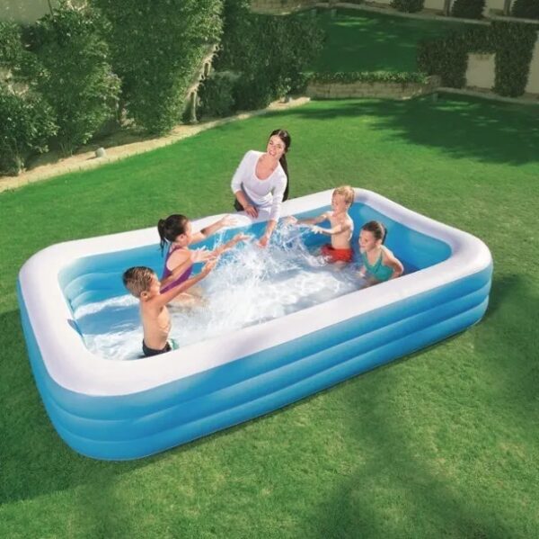 PISCINA INFLABLE RECTANGULAR 2 METROS
