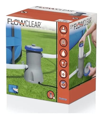 BOMBA PARA PISCINA CON FILTRO BESTWAY 3018L