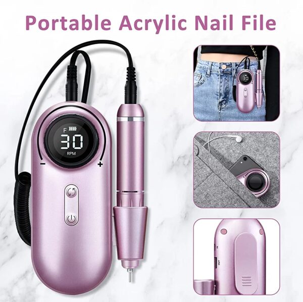 TORNO UÑAS NAIL MACHINE MODELO 9401 - Imagen 2