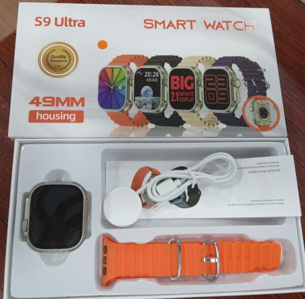 RELOJ SMART WATCH S9 ULTRA NARANJA