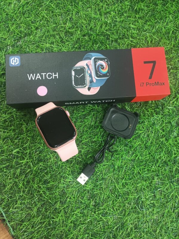RELOJ  INTELIGENTE  Smar watch I7 Pro Max  ROSA - Imagen 2