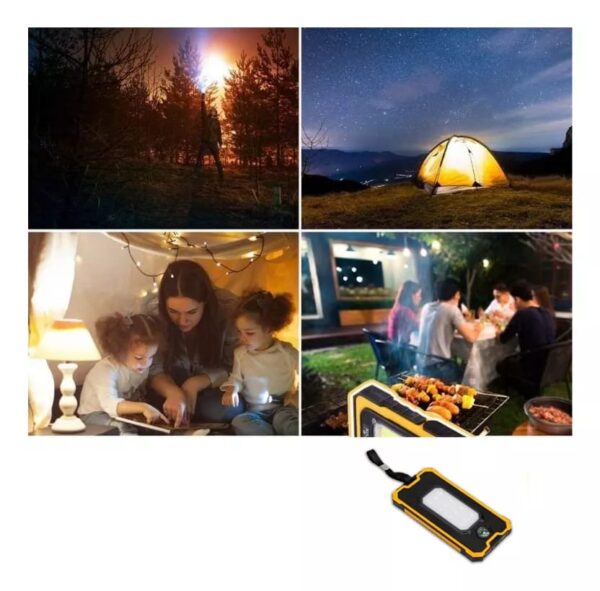 PAWER BANK  Solar Con Linterna Y Brújula 20000mah - Imagen 5