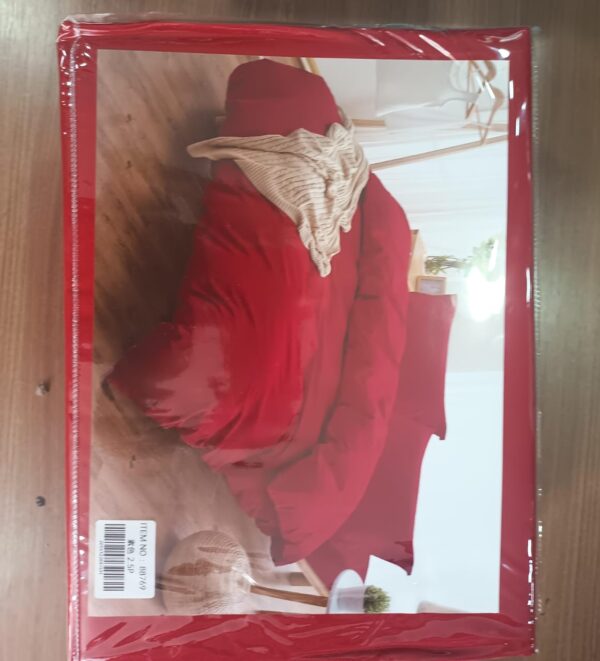 SABANA KING COLOR ROJO