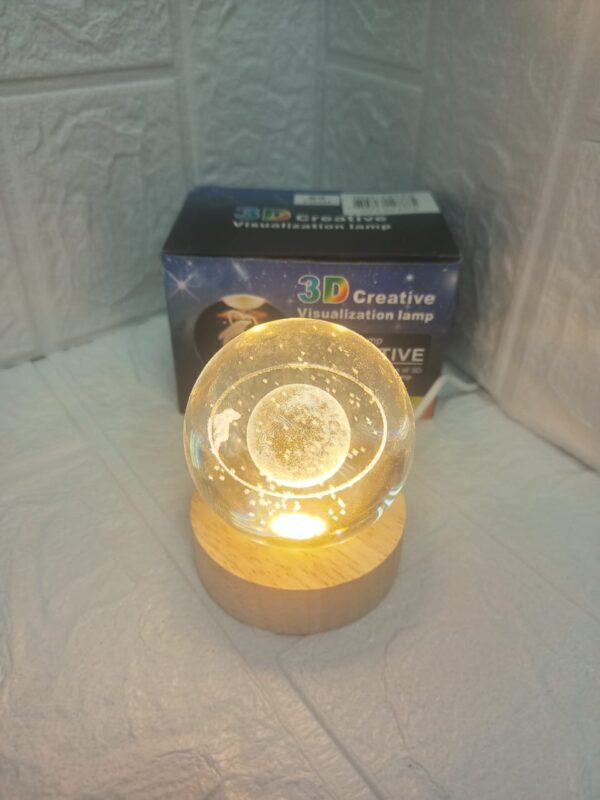 LAMPARA DE NOCHE  Bola De Cristal WALK - Imagen 2