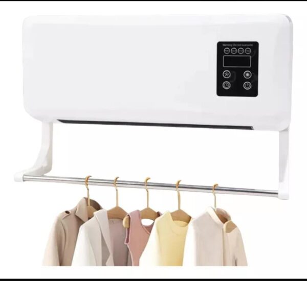 CALEFACTOR CON VENTILADOR  DE PARED  2en1 Bajo Consumo Eléctrico