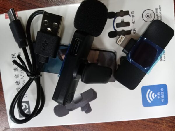 MICROFONO INALAMBRICO  K9  PARA CELULAR  iPHONE - Imagen 6