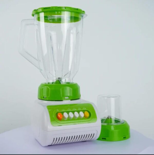 LICUADORA DE VASO DE PLASTICO CON PICATODO  VERDE