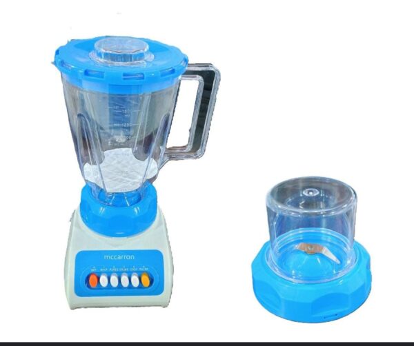 LICUADORA DE VASO DE PLASTICO CON PICATODO  AZUL