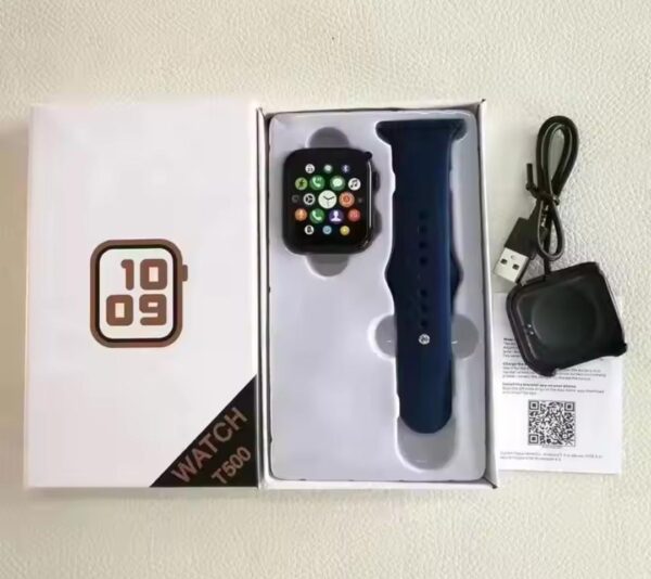 RELOJ SMART WATCH  T500 AZUL - Imagen 3