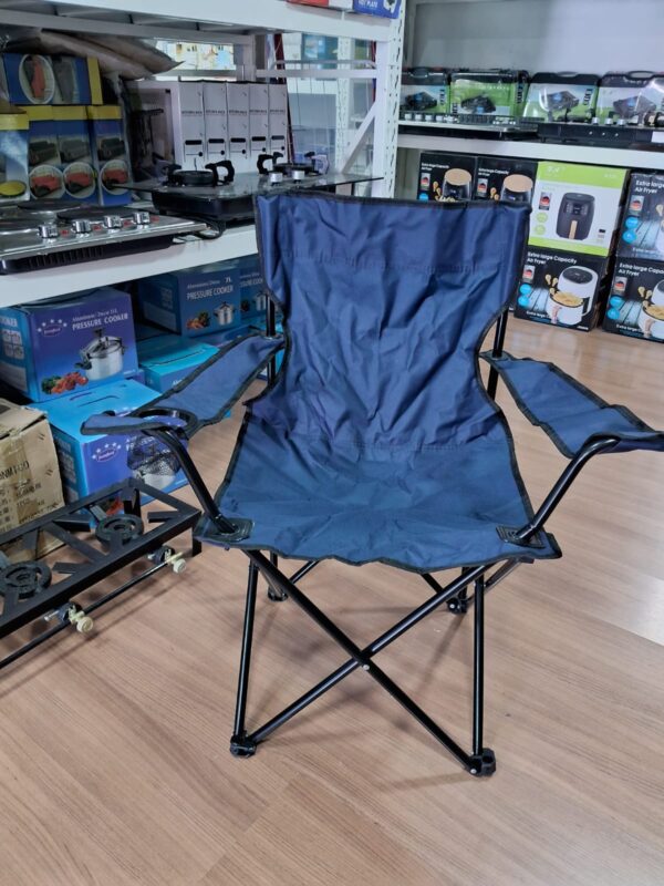 SILLA  PLEGABLE  Playa Camping /Porta Vaso ROJO - Imagen 5