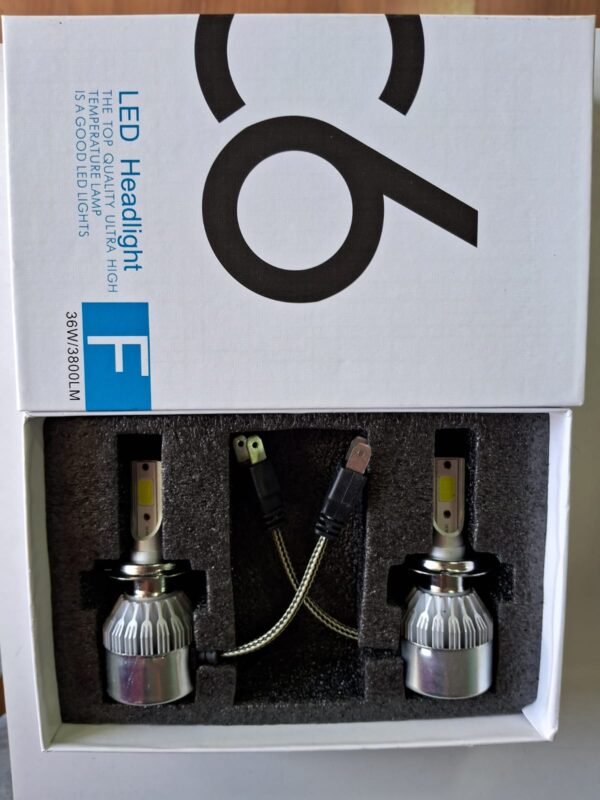 LUCES LED PARA AUTO C6H7