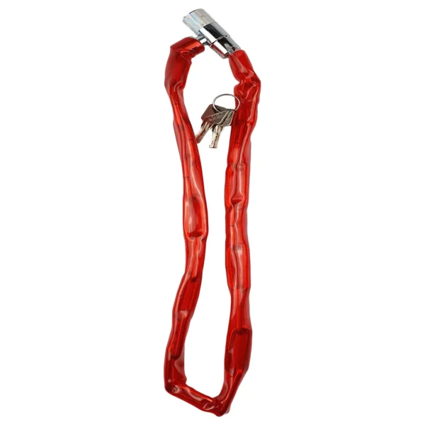 CADENA ANTIRROBO METALICA REFORZADA PARA BICICLETAS - Imagen 2