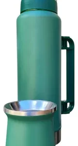TERMO + SET DE MATE 1400ML VERDE