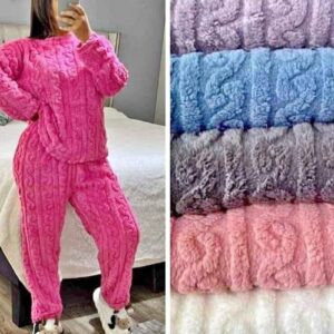 PIJAMAS DE INVIERNO AZUL CLARO