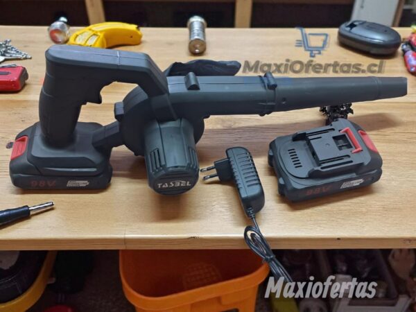 Soplador Inalambrico 2 Bateria 98v TASBEL
