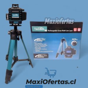 Nivel Laser De 16 Líneas Con Trípode Tasbel INALAMBRICO