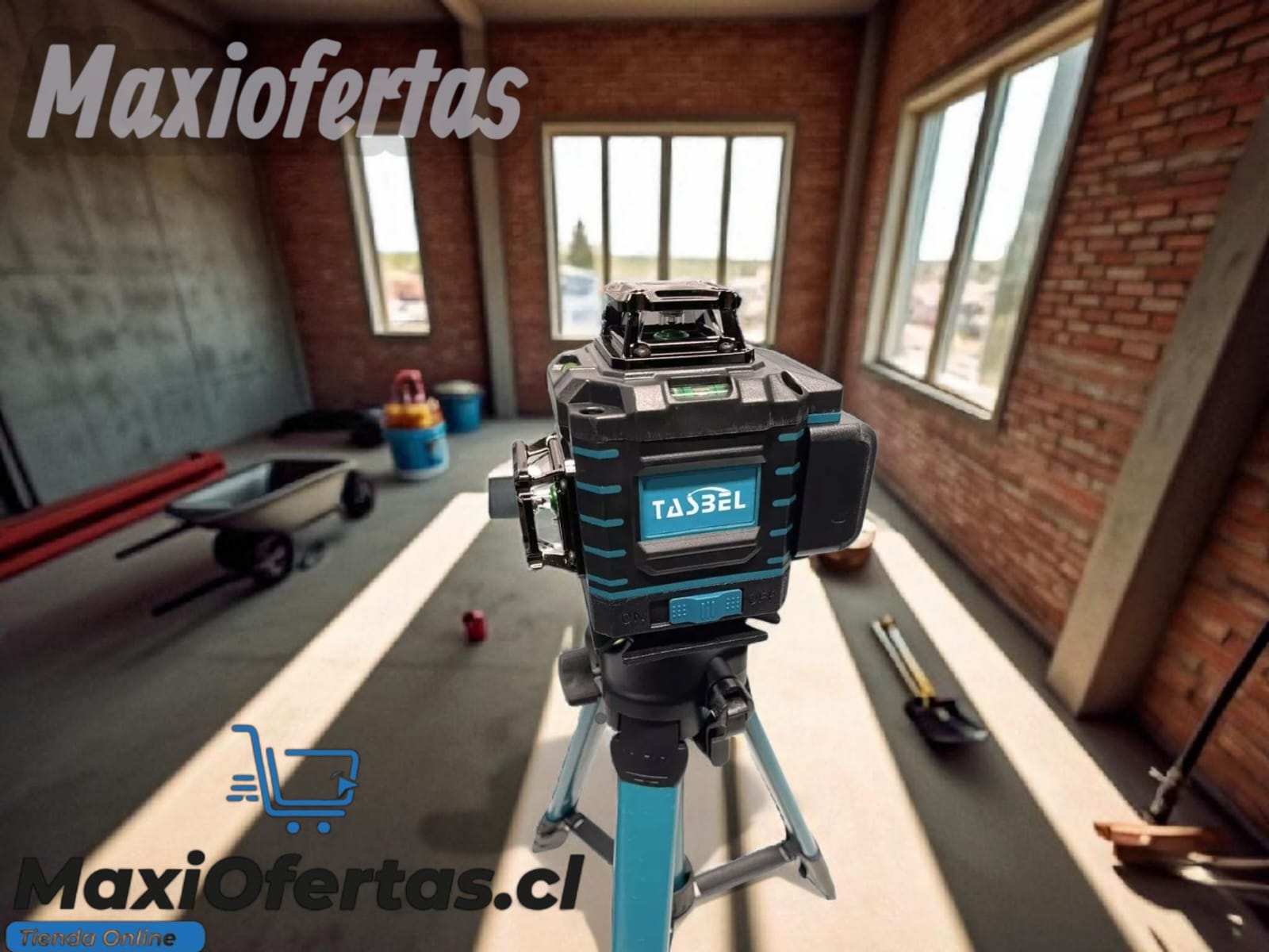 Nivel Laser De 16 Líneas Con Trípode Tasbel INALAMBRICO - Imagen 3
