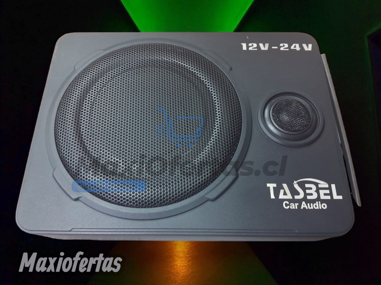 Subwoofer 10 Pulgadas 2000W Rectagular TASBEL TA-VT10