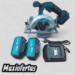 Sierra Circular Inalámbrica + 2 Baterías 98V TASBEL