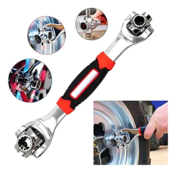 Llave Tigre Fijación Multiuso De Giro 360° 48 FUNCIONES - Imagen 4