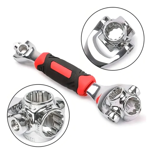 Llave Tigre Fijación Multiuso De Giro 360° 48 FUNCIONES - Imagen 2