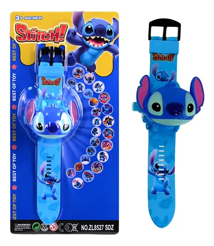 Reloj Niños Digital 3d Stitch AZUL - Imagen 2
