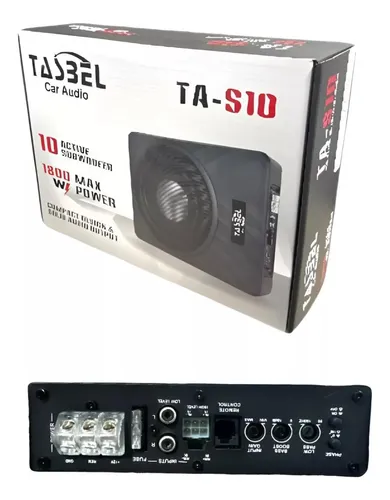 Subwoofer 10 Pulgadas 1800 W Rectagular TASBEL - Imagen 2