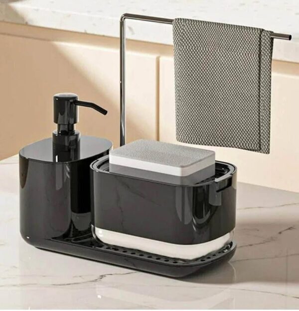 DISPENSADOR DE JABON 2 EN 1