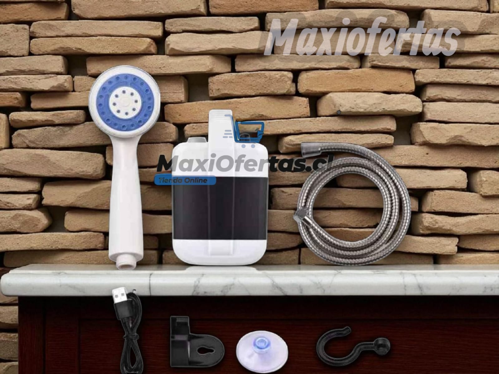 DUCHA PORTATIL RECARGABLE TASBEL