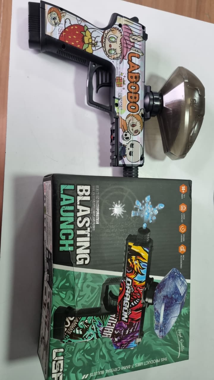 PISTOLA DE JUGUETE GEL BLASTING LAUNCH