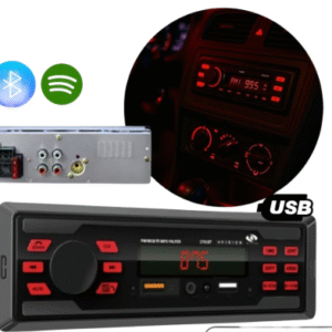Radio Mp3 Sonido Automotriz Bluetooth 2 Entradas USB