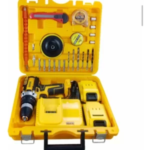 TALADRO MAS ACCESORIOS TASBEL AMARILLO