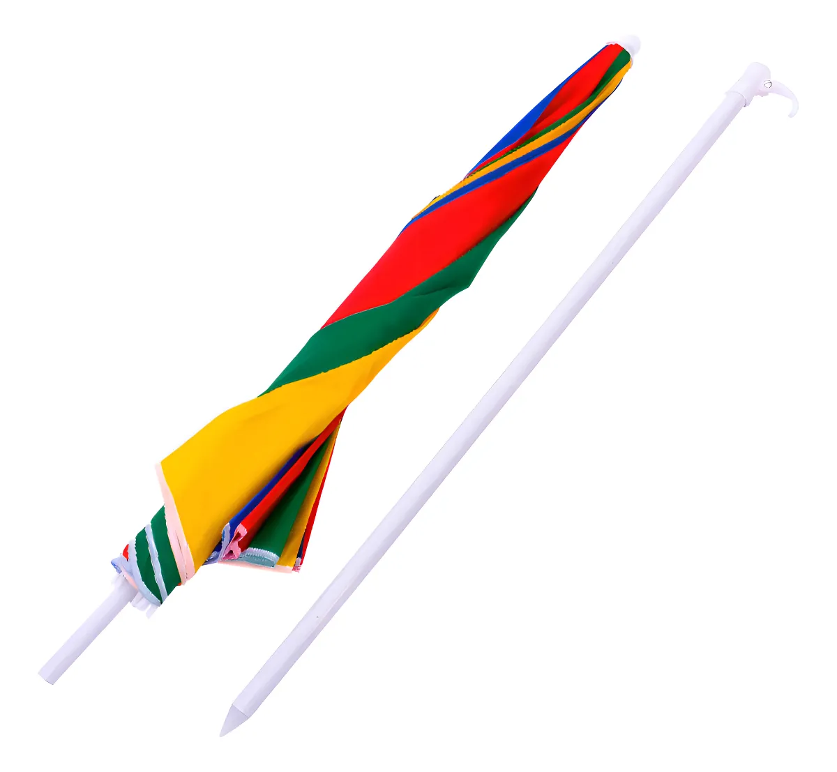 SOMBRILLA PARASOL MULTICOLOR 1.80M - Imagen 4