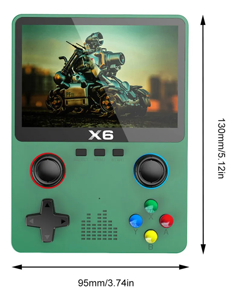 CONSOLA GAMER X6 PORTATIL - Imagen 2