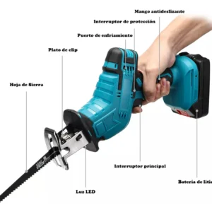 SIERRA SABLE INALAMBRICA LITHIUM