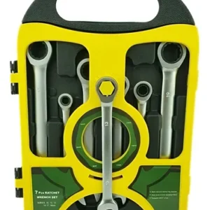 Juego De Llaves Punta De Corona Con Chicharra 7 Piezas