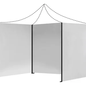 LATERAL PARA TOLDO 3X3 BLANCO