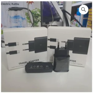 CARGADOR TIPO C TRAVEL ADAPTER NEGRO