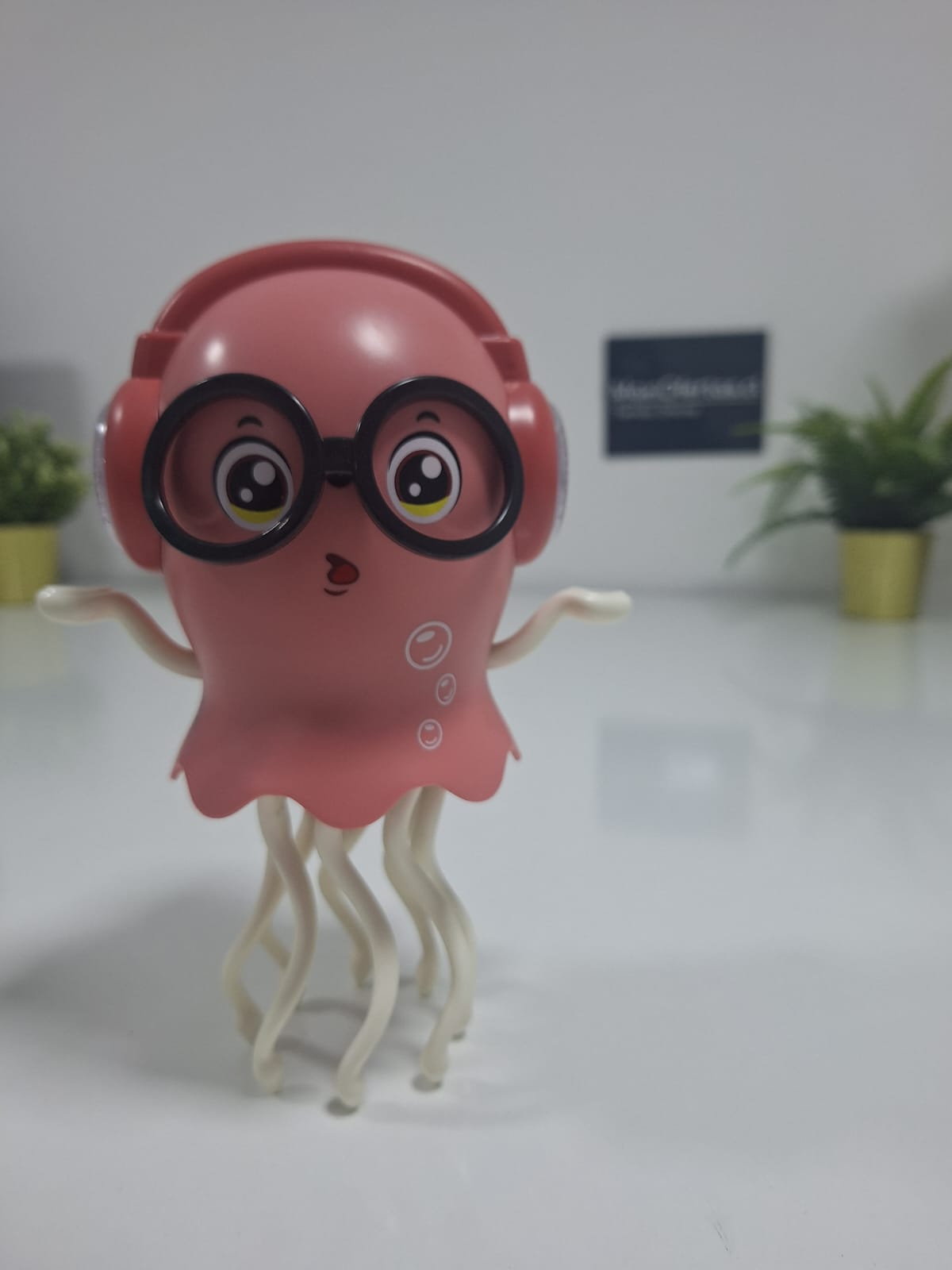 Pulpo Bailarin Musical ROSADO