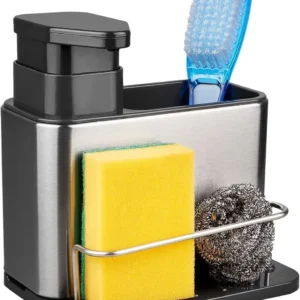 Dispensador Jabón Cocina Multifuncional 3 En 1
