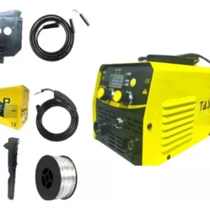 MAQUINA SOLDAR Tasbel Mig/mma-350 350a 220v+mascara Amarillo